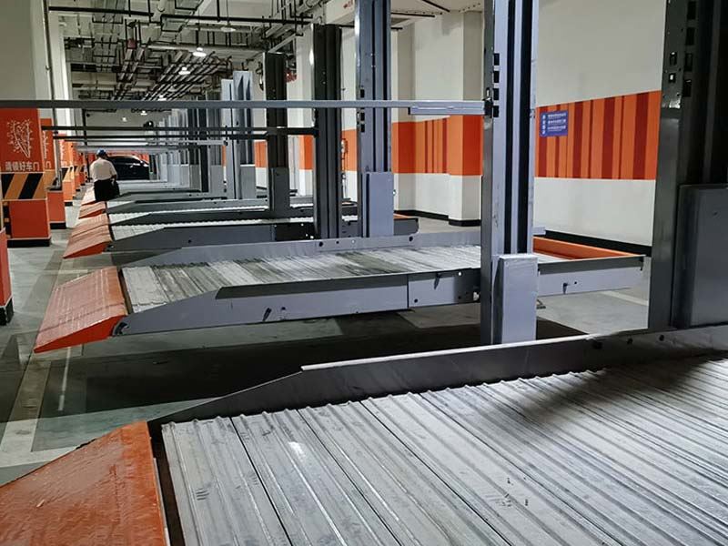双层简易升降立体车库 双层简易升降立体车库